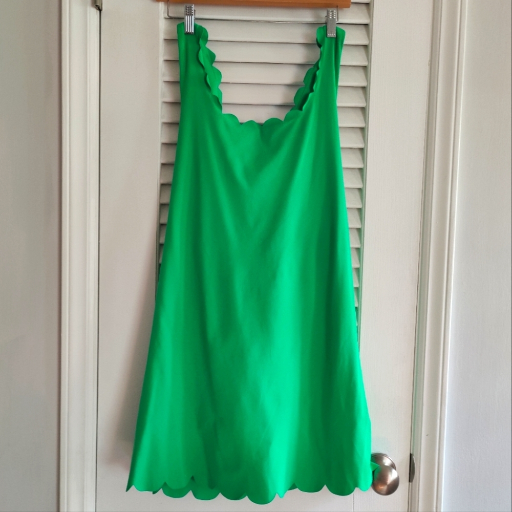 J.Crew  Factory Scalloped active dress size L